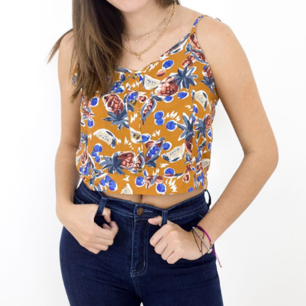 Crop Top juvenil