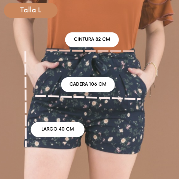Medidas short talla L