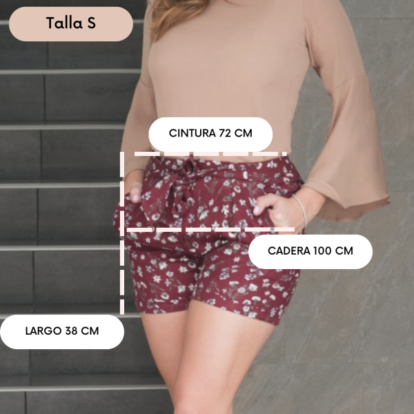 Medidas short talla S